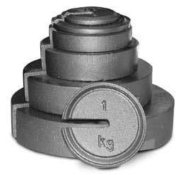ASTM ASTM Avoirdupois Slotted Interlocking Weights 100 lb - 1/2 lb Weight Slot Width (mm) ASTM CLASS 7 Diameter (mm) Height (mm) List Price Traceable Certificate 100 lb 40828 1" (25.4) 17" (431.
