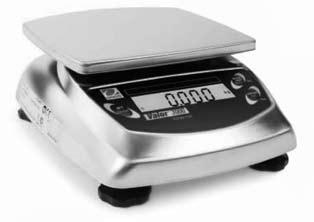 Ohaus Valor 3000 Xtreme Compact Precision Scales Approvals Standard Features Full 304SS housing with chemical resistant keypad Removable stainless steel weighing pan USDA approved Supports HACCP