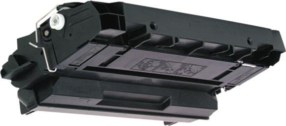 The cartridges however are not interchangeable. There are recessed panels on the bottom of the cartridges that are located in different locations.