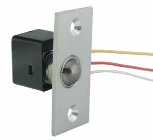 Contact SPDT Dry, 4 Amps @ 30VDC Faceplate 2.7 H x 1.2 W x 0.12 D Switch Depth 1.2 Finish 628 Satin Aluminum Weight 1.