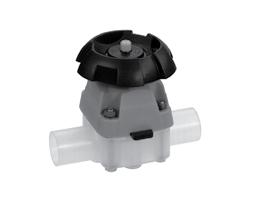 Diaphragm Valv - Typ 315/315 HTR (A) Mol Diaphragm PTFE with EPDM backing iaphragm (FDA compliant) Option Hanwhl with built-in locking