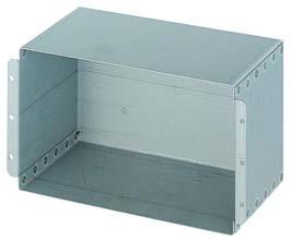Combifront Accessories Bases, galvanised sheet steel Model Order no.