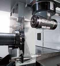 5-face Machining Centers High efficiency key components Vertical / Horizontal ATC System Automatic Head Changer Each tool change point and movement contains a sensor to ensure normal functioning