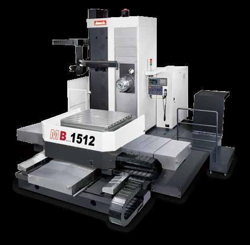 excellent machining accuracy and heavy-duty cutting capacity.