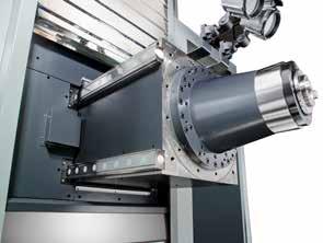 000 rpm ( 8,000 rpm as option ) with built-in spindle which can provide maximum torque output at 6,000 N-m under 350 rpm.