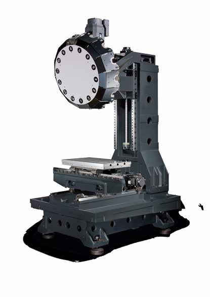 The standard 14T front-end magazine shortens nonmachining time which increases productivity. 3 axes Rapids ( Opt. ) 60 m/min.
