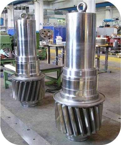 Gear Reducers for metallurgy industry Pinion Shafts for Edger drive Pinion Shafts for Edger drives hot mill.