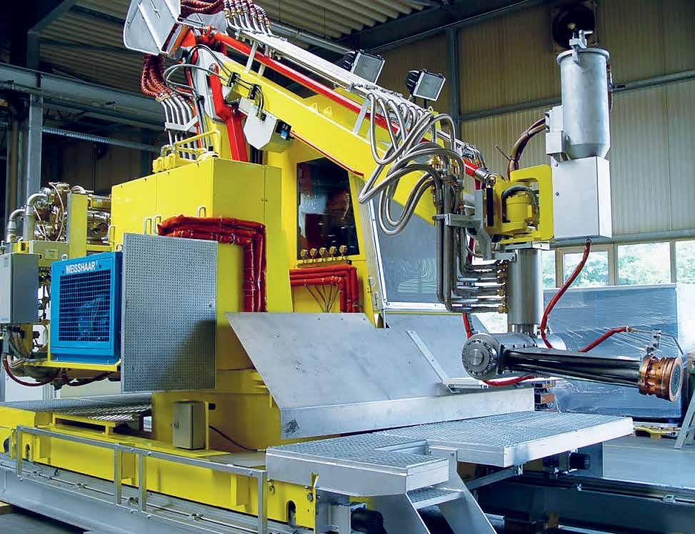 SCARFING MANIPULATOR CAPACITIES Tonnage per year Surface Scarfed Slab Length Unlimited Surface Scarf