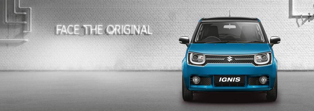 CAPTIVATING FRONT In a world where everything is inspired, Ignis is born original. Just a glance at its front says it all.
