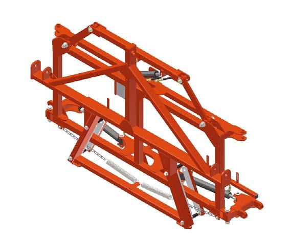 Hydraulic tilt corrector (optional) Available on the following booms: MTS2 RHPM MTA3 2 1 3 EQUILIBRA 3D SUSPENSION: FOR USE UNDER INTENSIVE CONDITIONS!