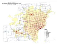 Infrastructure Deployment (Strawman) Phase 1: 50% of all signalized intersections in urban areas containing 50% of the population All freeways and interstates in same urban areas (<2 minute delay)