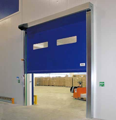 Ditec Sector Reset Self-repairing door, with system of counterweights, for fast access in total safety Designed for very heavy service Sturdy and reliable, for a very heavy use The Ditec Sector Reset