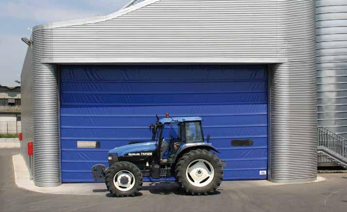 Ditec Traffic CM Reliable and safe, with modular counterweights and semi-automatic emergency reopening Tireless, for large openings Sturdy and reliable for large openings The Ditec Traffic CM door is