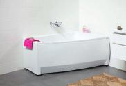 Bathtubs IDO Seven D 1500 asymmetrical bathtub, right handed An asymmetrical bath creates