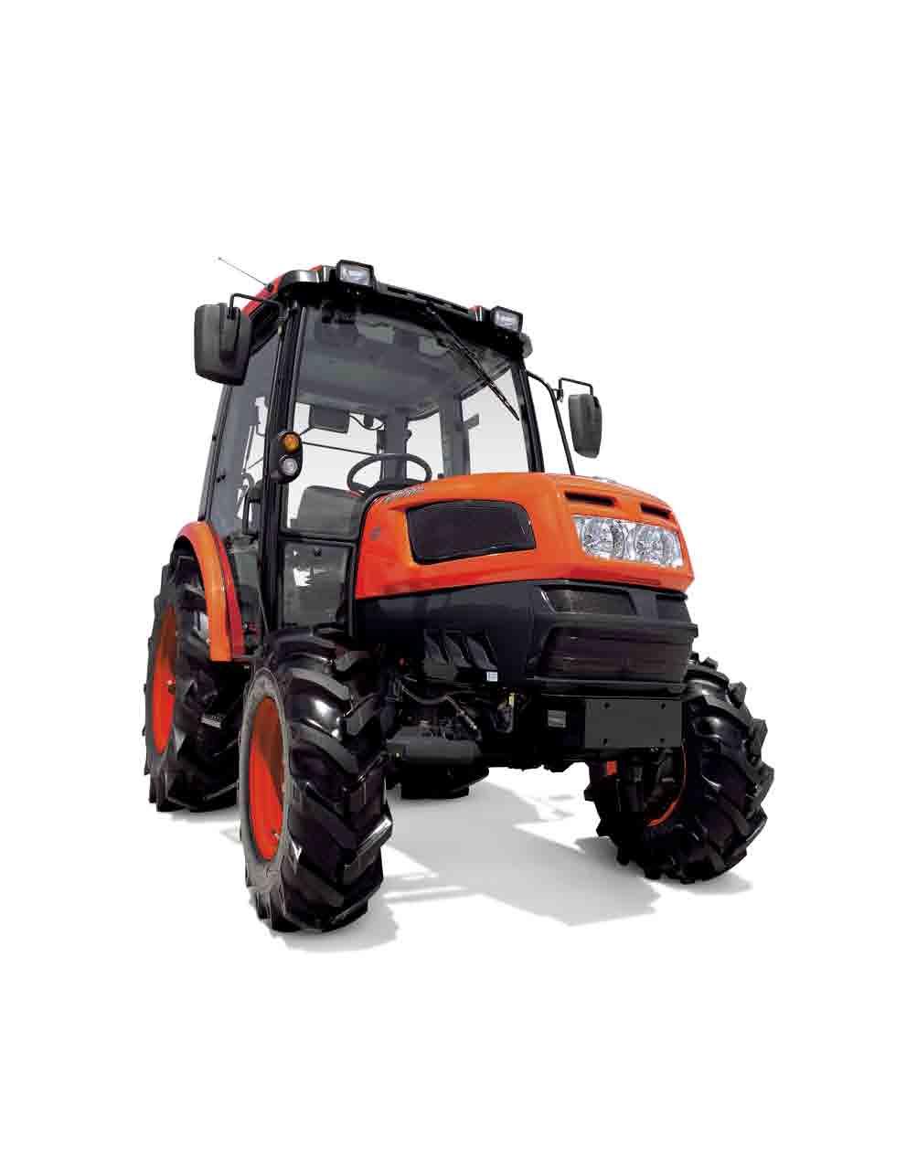 KIOTI Utility Tractor It all happens by design The newly designed hood and fender add distinctive lines to the DKSE Series tractors.