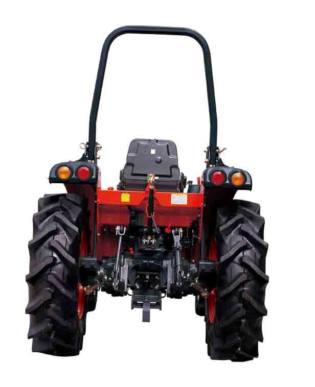 KIOTI UTILITY TRACTOR DK40SE/DK45SE/DK50SE Hydraulic Independent PTO The rear PTO is standard and is easily engaged