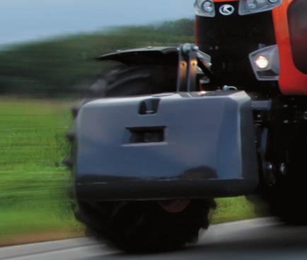 4 speeds x 6 ranges The M7001 features Kubota s original, dependable, and automatic Powershift transmission that provides 4 forward and 4 reverse speeds across six speed ranges for a