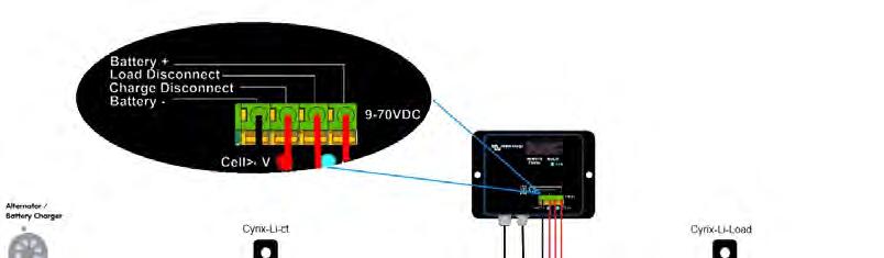 VE.Bus BMS Input voltage range Current draw, normal operation Current draw, low cell voltage Load Disconnect output Charge Disconnect output VE.
