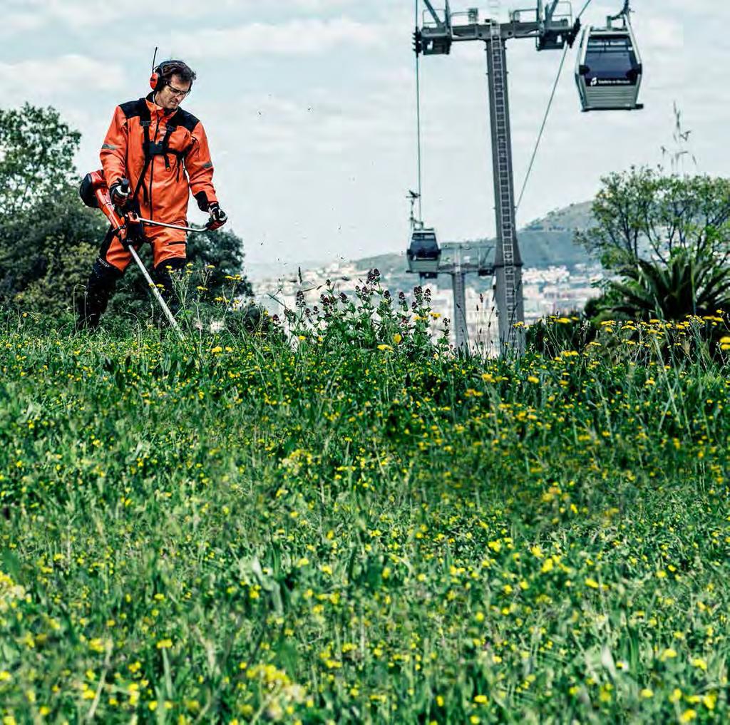 Commercial Series - Trimmers & Brushcutters. Work tougher without wearing yourself out.