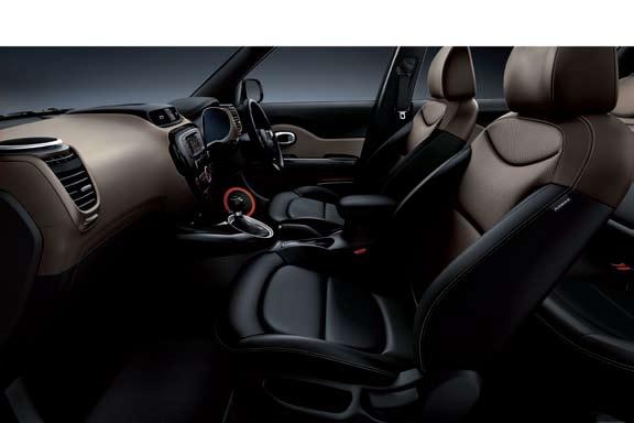 Seat colors The EX trim offers a choice of three earthy