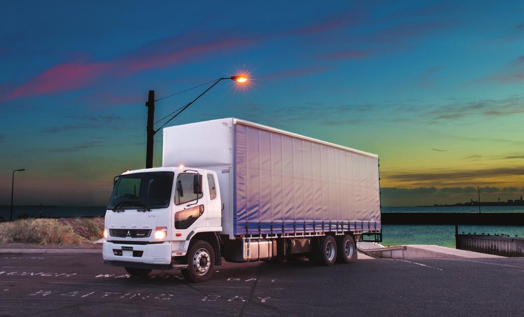 Fuso is a large, well established global truck and bus brand.