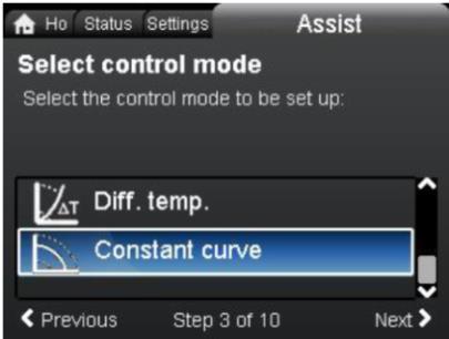 Press right arrow, > button until Settings Tab is displayed. 6. Press down arrow, v until Setpoint is displayed. 7. Press OK. Press OK, again. 8. Use arrow keys to change setpoint to 100 %. 9.