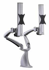 -1 Monitor Arms LA-Ergo LCD Monitor Arm * Desktop type, grommet mount (Ø8mm drillhole) or clamp