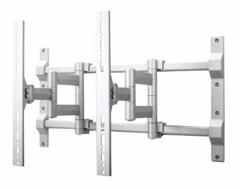 2 18 27 88730 Adjustable Universal TV Bracket * Wall mounting type * Loading Capacity: 50 kgs * Easy installation by button hook * VESA