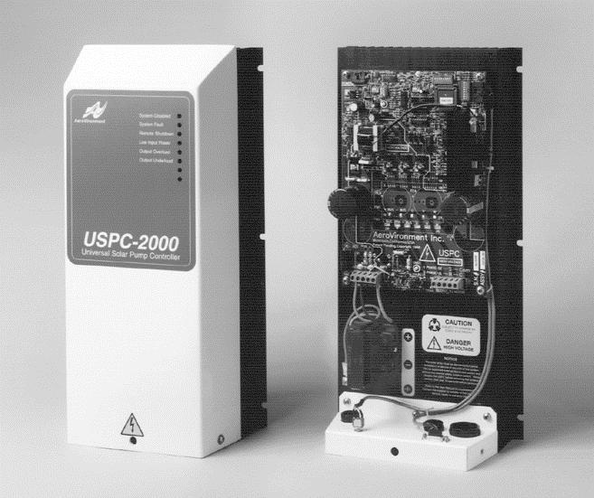 AeroVironment Universal Solar Pump Controllers (Installer s business information to be affixed here.