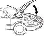 Confirm the following: Before beginning, close the Hood and the Doors. Press the remote control s lock button.