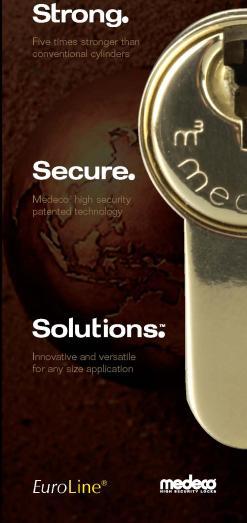 EuroLine Brochure LT-922096 Target Division Door Security Charge To Dealers $0.