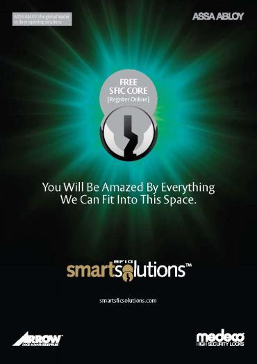 Smart SFIC Solutions Brochure LT-922135-25 Target End Users Division Door 00 4 page, full size,