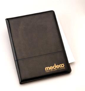 00 With batteries and case Medeco Black Desk Folder PA-000036 Target Division