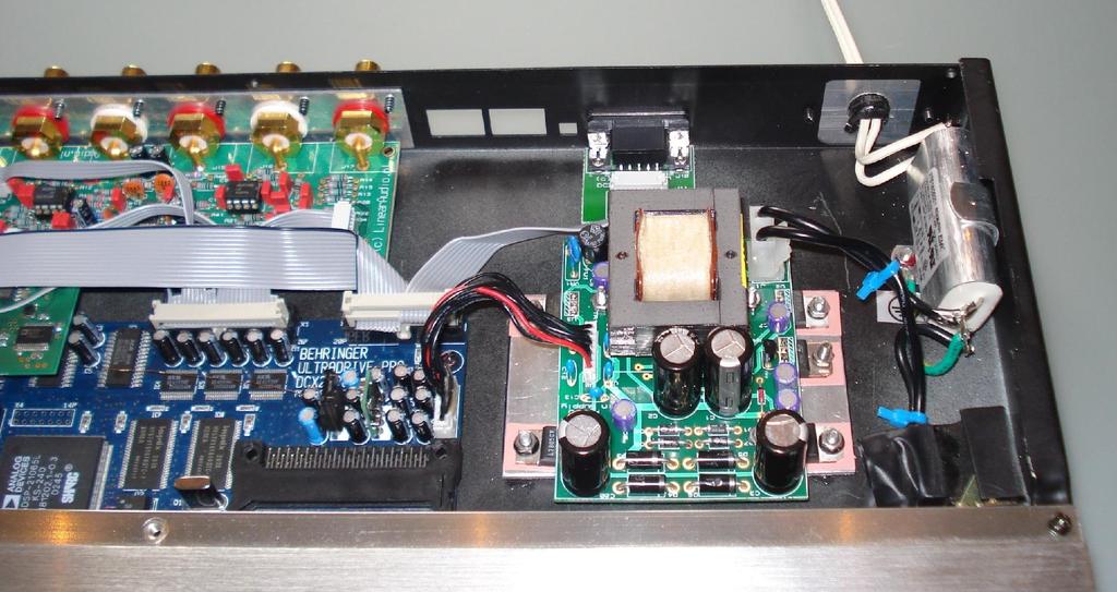DCX2496 Linear Power Supply mod by Construction Guide Linear Power Supply for the DCX2496 Introduction.