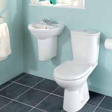 There is a compact range for small spaces, a full sized range for main bathrooms and even an