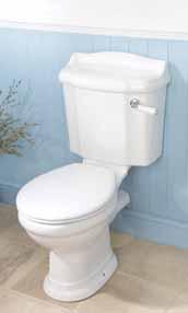 traditional feel, to the close coupled WC for a more