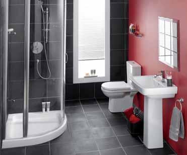 Avalon with Shower Bath Step 1: Choose your Pottery Avalon Basin & Pedestal Avalon Toilet Pan, Cistern & Seat Step 2: Choose your Bath 1700mm Right Hand Shower Bath, Screen & Front Panel Step 3: