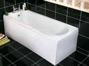 Blend D-Shaped Bath L: 1700 W: 800mm Bath: 211-600 Not