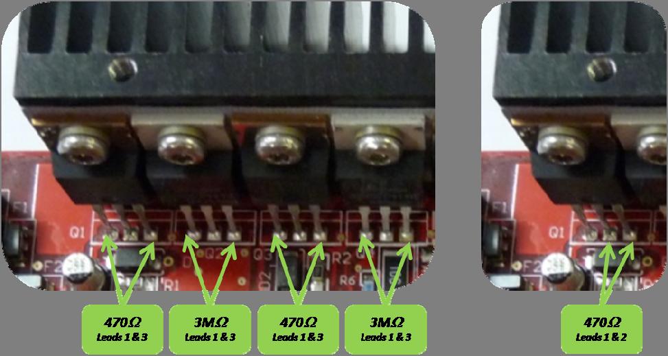 Product Guide: Series III Pump Control Board Set (RoHS) MOSFET Tests: A Digital Multi Meter (DMM) can be used to quickly verify that no MOSFET damage has occurred. Figure 3.