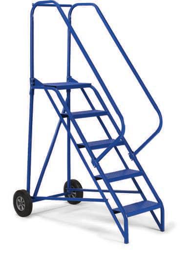 8 Dock Equipment LADDERS (See page 508 for Ladder Selection Guide) Cap. Lbs. 300 300 500 Folds compactly for storage/transport.