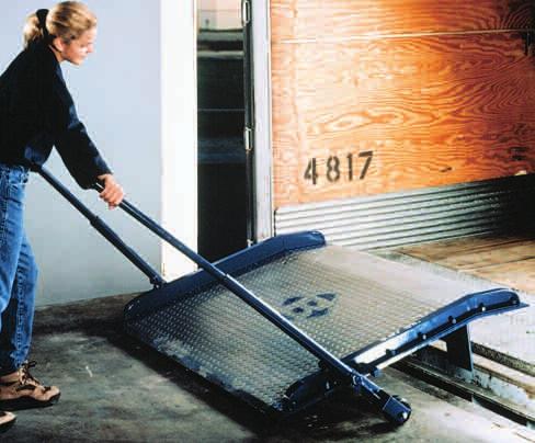 Dock Equipment DOCKBOARDS (See page 562 for Dockboard/Dockplate Selection Guide.) SALE ON THIS PAGE EZ-Roll Aluminum Dockboards 10,000-lb. or 15,000-lb.