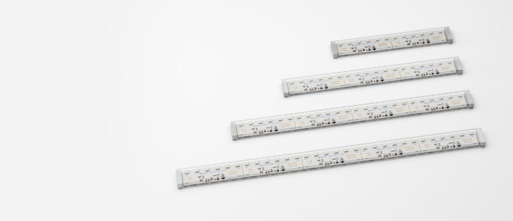 SIDE ILLUMINATION Unlike standard LED strips where light is emitted from the top surface of the printed circuit board (PCB), Coolon s Edge LED strip emits light from the edge of the PCB.