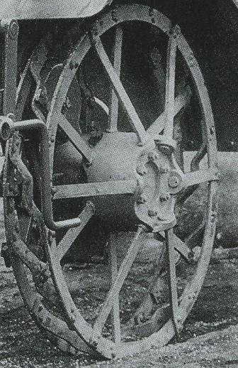 Skeleton Steel C1393, C1395 GPWT early wheel