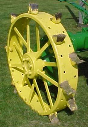 Flat Steel Wheel C1554 P 5000 5202 F&H wheel 44 x 8