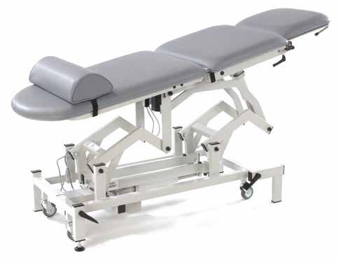 The new SM9696 models additionally feature an electric footrest for patient positioning.