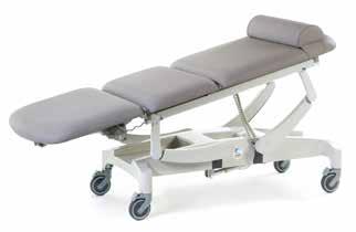 INNOVATION 70cm +10 +15 43cm 91cm -35 MG3675 MG3475-15 Height range 47cm to 97cm Innovation Deluxe 3 Section The Innovation Deluxe 3 section couch is designed for use within specialist critical care