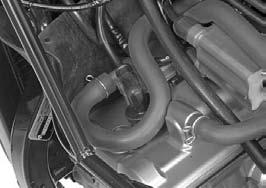 WATER HOSE RADIATOR HOSE Connect the crankcase breather