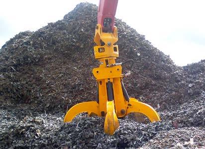 ORANGE PEEL GRAS Heavy-duty grabs for hard work with tough machines.