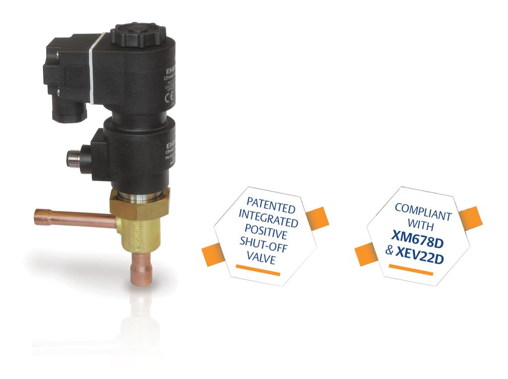 pag. 1 / 11 EX3: stepper motor valve with safety embedded solenoid ON/OFF valve The EX3 electronic expansion valve provides precise refrigerant flow control and optimizes system superheat.