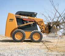The revised range includes six radial lift SR boom skid steers and three vertical lift SV models.